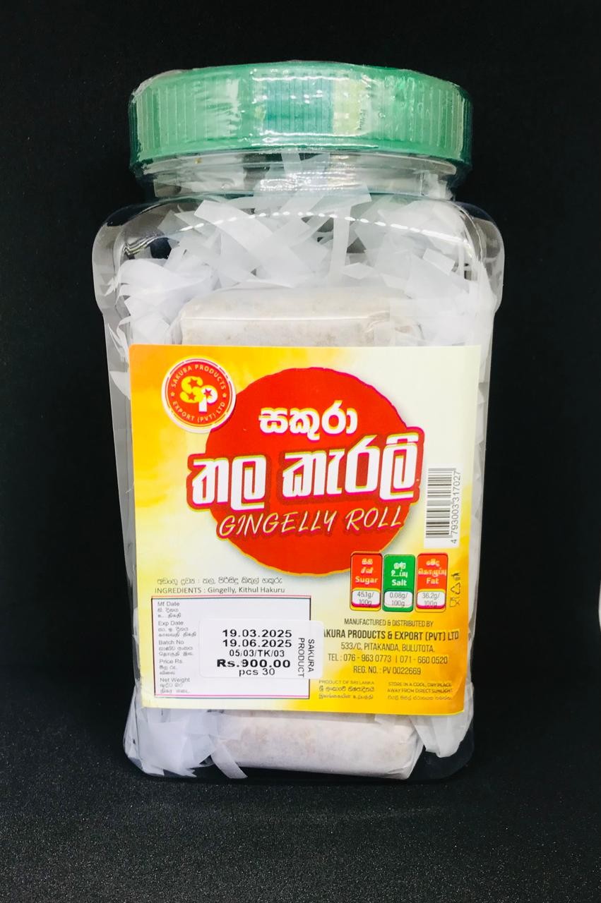 Premium Sesame Roll Bottle