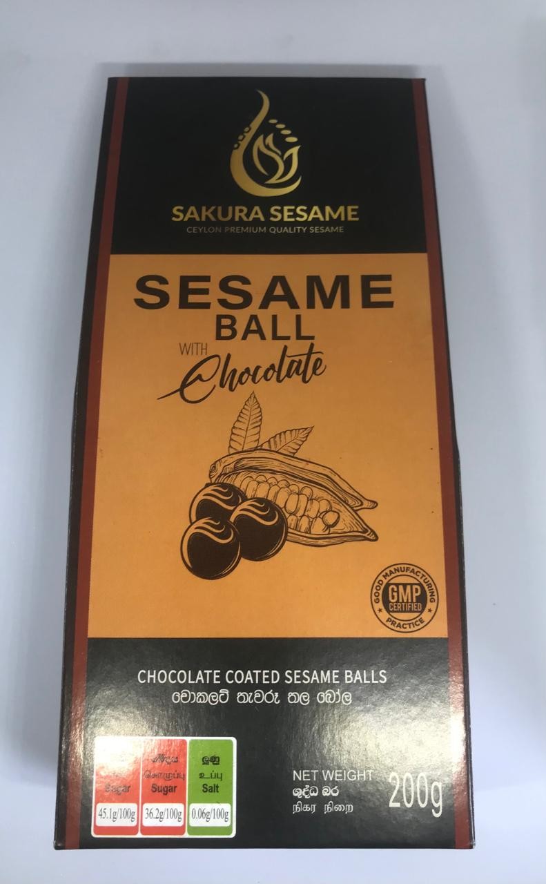 Chocolate Coated Sesame Balls